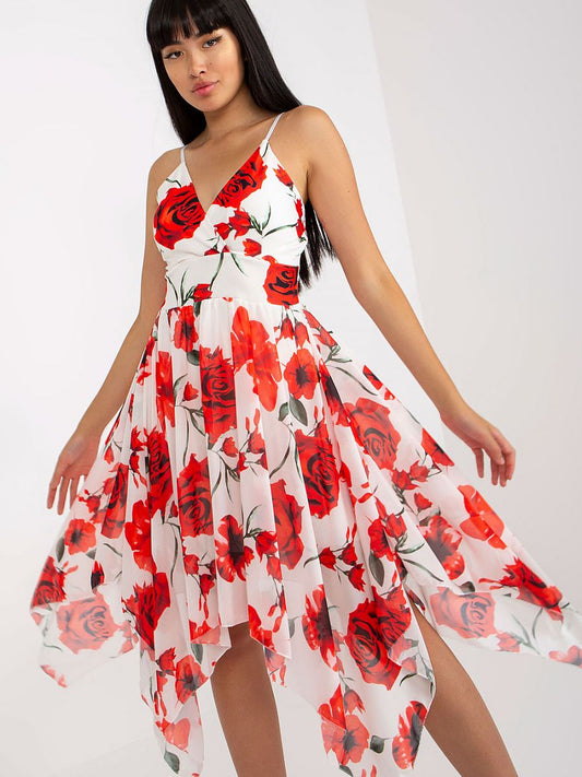 Rochie de Vară cu Bretele Reglabile model 169424 Italy Moda
