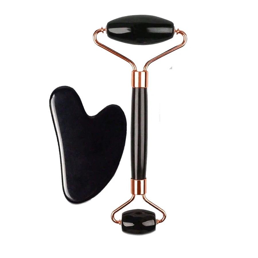 Set Ice Roller & Gua Sha – Ritual de Îngrijire Facială