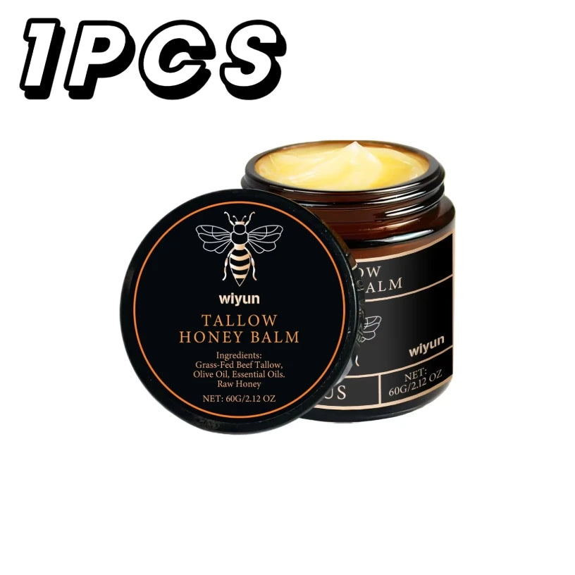 Cremă Hidratantă Beef Tallow & Miere – Glow, Fermitate & Nutrire Profundă